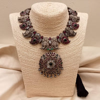 Sterling Silver Temple Neck Piece