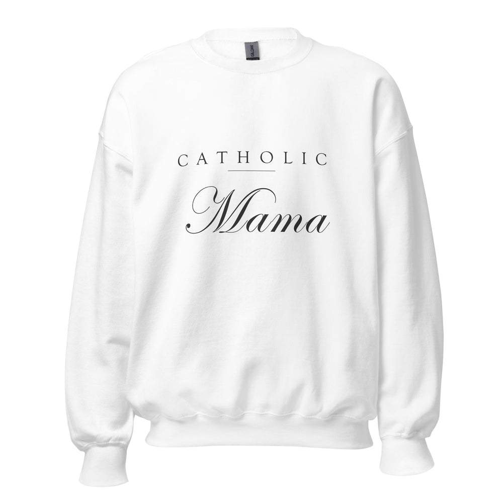 Catholic Mama sweatshirt godmother and Baptism gift